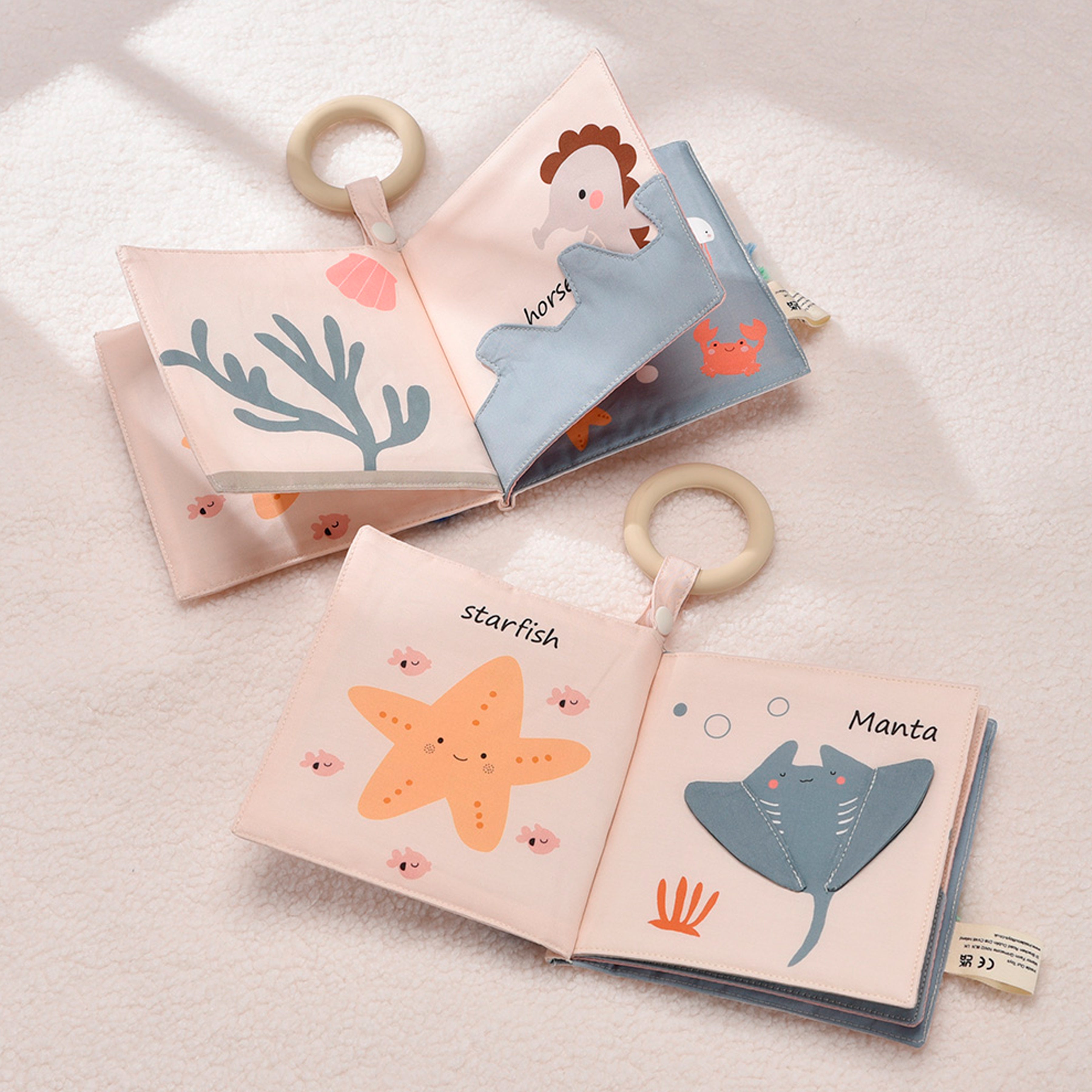 Sealife Cloth Book