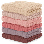 Muslin Washcloths Pack of 6